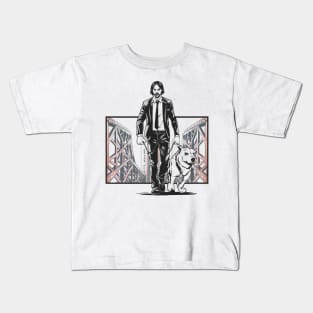 John Wick (bridge) Kids T-Shirt